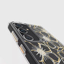 Case-Mate Floral Gems Case Antimicrobial/Recycled suits New Galaxy 2024 6.6 - S24+ Gold