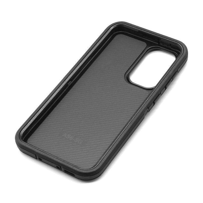 Wisecase Samsung Galaxy A56 Guardian Black+Black