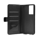 Wisecase Moto G85 Wallet PU Case Black