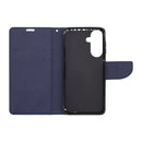 Wisecase Samsung Galaxy  A27 5G MERC Wallet --Cyan+Dark Blue