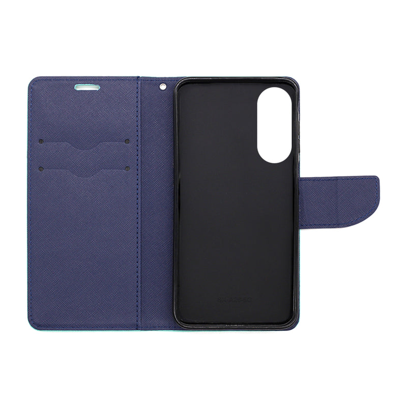 Wisecase Samsung Galaxy S25Edge MERC Cyan+Dark Blue