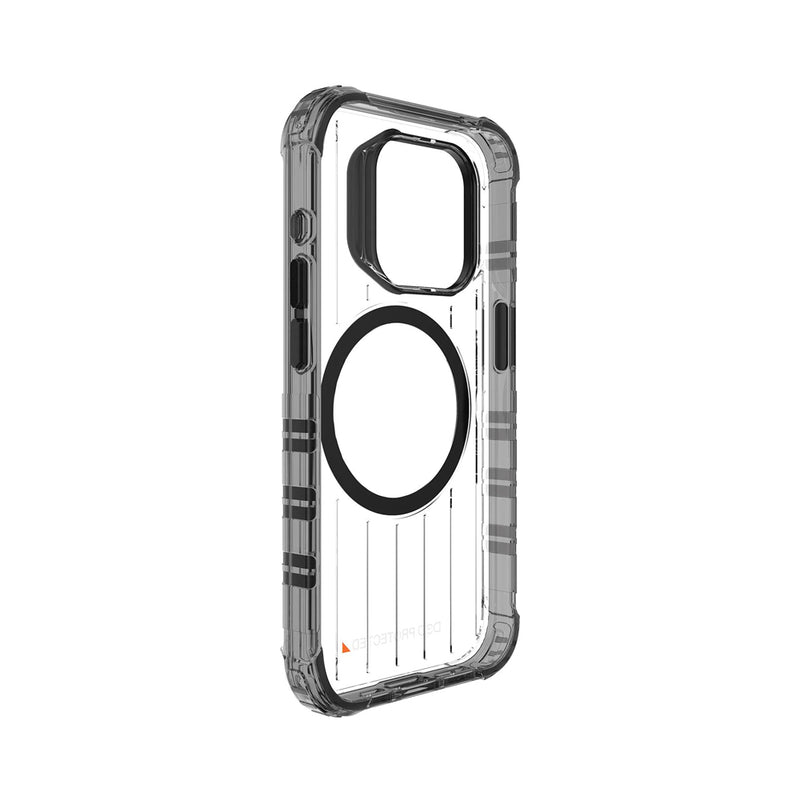 EFM Dakar Case Armour with D3O BIO For New iPhone 15 Pro 2023 6.1 Pro Clear/Black