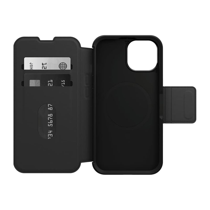 Otterbox Strada Folio MagSafe Case For iPhone 15 - Shadow