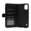 Wisecase Nokia C12 Wallet PU Case Black