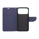 Wisecase iPhone 17 Pro Max MERC Wallet Cyan+Dark Blue