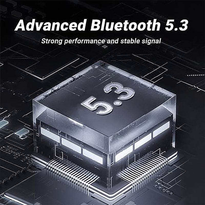 Acefast T8 Crystal color (2) Bluetooth earbuds white moon