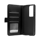 Wisecase OPPO Reno 12Pro 5G Wallet PU Case Black