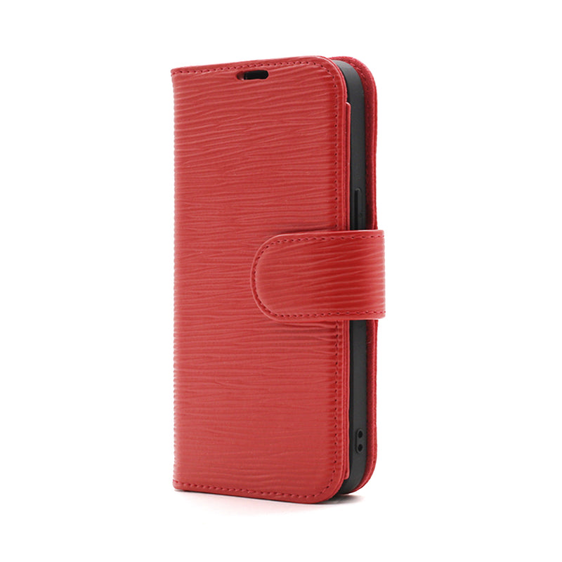 Wisecase iPhone 13 Deluxe Wallet Folio Red