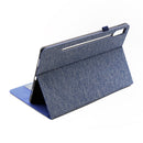 Wisecase Lenovo Tab P12 12.7" MERC Folio Canvas Series Blue