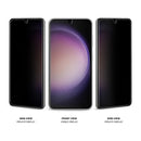 Doormoon Samsung Galaxy S22/S23 Tempered Glass Privacy Black