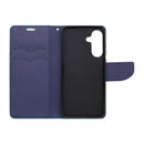 Wisecase Samsung Galaxy A56 MERC Wallet - Cyan+Dark Blue