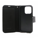 Wisecase iPhone 15 Pro Deluxe Wallet Folio Black