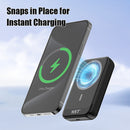 WST WL002 3-in-1 Design 10000mAh Power Bank with Magsafe Black