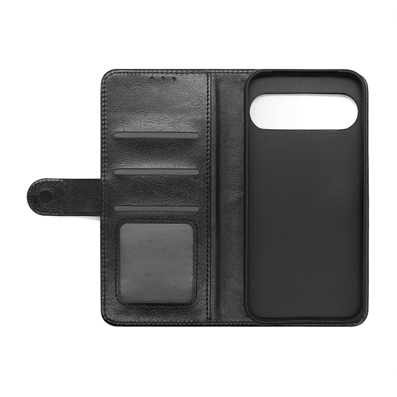 Wisecase Google Pixel 10/10Pro/ 9/9Pro Wallet PU Case Black