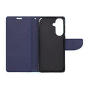 Wisecase Samsung GalaxyA57 MERC Wallet --Cyan+Dark Blue