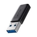 Acefast J2 USB-C to USB-A Adapter Black