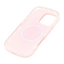 Wisecase iPhone 16 Pro Moda Print Magsafe Case Opal Pink