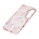 Wisecase Samsung Galaxy S26 Moda Print Magsafe Case Vintage Floral