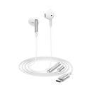 Acefast L3 USB-C Wired Earphones with Mic White