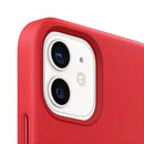 Apple iPhone 12/ Pro Leather Case SCARLET