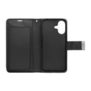 Wisecase iPhone 17 Pocket Diary Wallet - Black