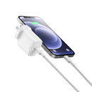 Alogic 20W Rapid Power USB-C Wall Charger + Cable White