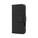 Wisecase iPhone 16 Plus Deluxe Wallet Folio Black