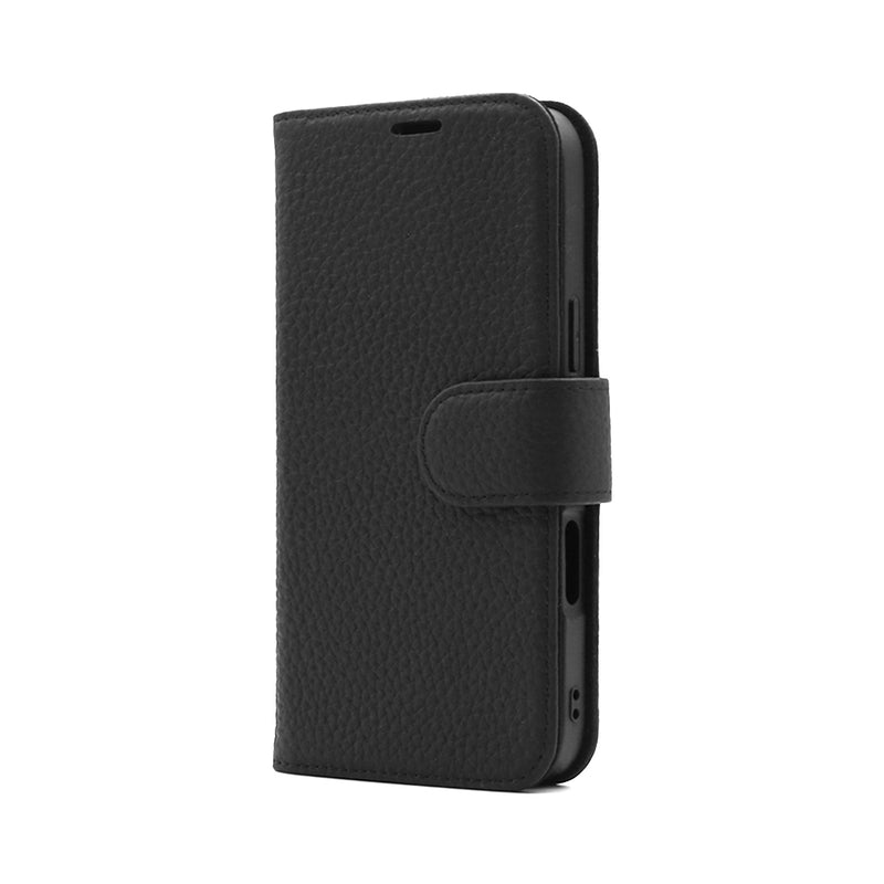 Wisecase iPhone 16 Plus Deluxe Wallet Folio Black