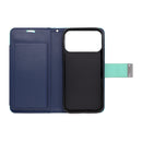 Wisecase iPhone 17 Pro Max Pocket Diary Wallet Cyan