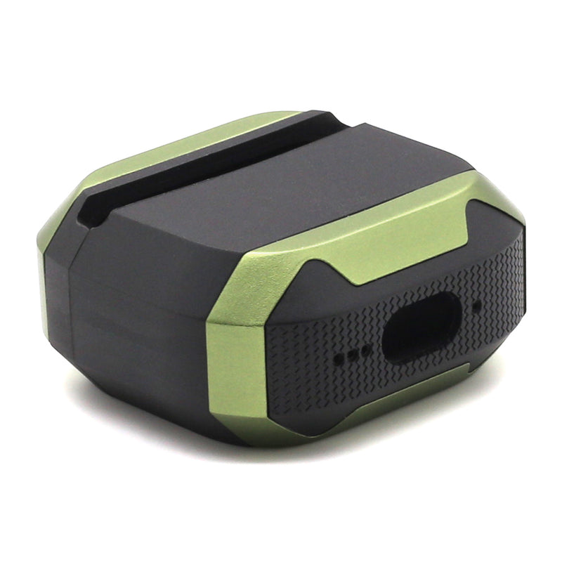 Wisecase Protective Airpod Case for Airpods4 Black+Green
