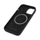 Wisecase iPhone 15 Magsafe Silicone Case Black