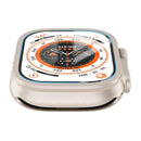 Doormoon Apple Watch Ultra 49mm Protective glass with Aluminium Frame Clear