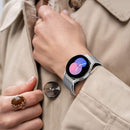 Machino MC-SM006 Mesh Stainless Steel Watch Strap for Galaxy Watch7 40/44mm Silver