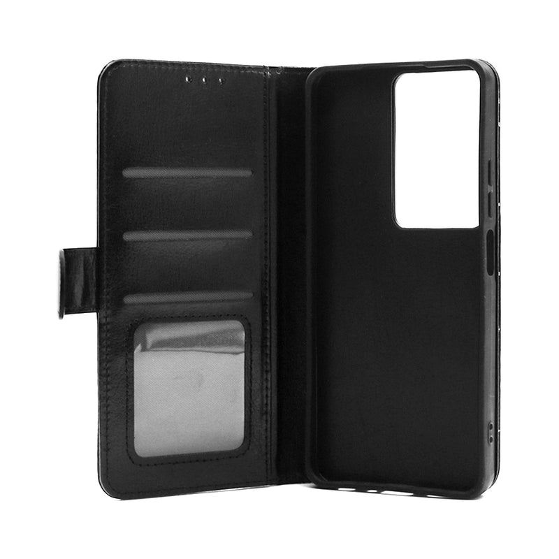 Wisecase OPPO A79 5G Wallet PU Case Black
