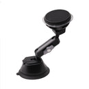Wisecase WH03S-S40/S00 15W Qi2 MagSafe Car Phone Holder With Suction Mount & Adjustable Arm Black
