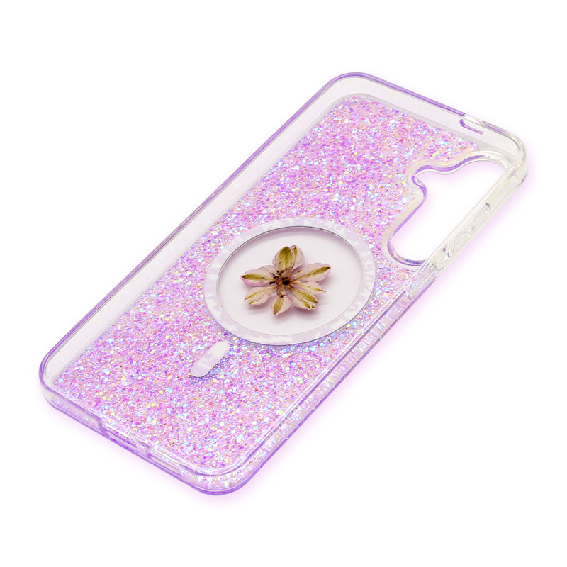 Wisecase Samsung S25 Plus Moda Print Magsafe Case Purple