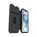 OtterBox React Folio MagSafe Apple iPhone 15/ iPhone 14/ iPhone 13 BlackCrystal-Clear/Black