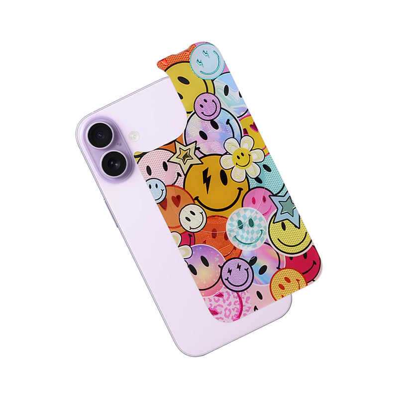 Love Tech iPhone 17 Magnetic Back Panel Happy Faces