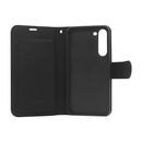 Wisecase Samsung Galaxy S23+ Deluxe Wallet Folio Black