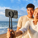 Doormoon Spring Buckle Magnetic Mobile Phone Tripod Black