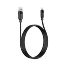 Acefast C16-02 TPU charging data cable USB-A to Lightning 1.2m Black