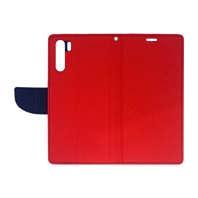 OPPO A91 MERC Wallet Red+Dark Blue