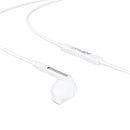 Acefast L13 USB-C Semi-in-ear Wired Earphones with Mic 1.2m White