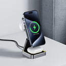 Acefast E20 Desktop 3-in-1 Wireless Charging Holder Black