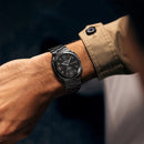 Machino MC-SM005 Stainless Steel Watch Strap for Galaxy Watch Ultra 47mm Black