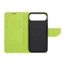 Wisecase iPhone 17 Air MERC Wallet Dark Blue+Green