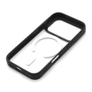Love Tech iPhone 17 Pro Magnetic Case with Replaceable Back Panel+Magnetic Clear Back Panel Black
