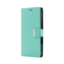 Wisecase iPhone 16 Pro Max Pocket Diary Wallet Cyan