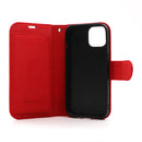 Wisecase iPhone 15 Deluxe Wallet Folio Red