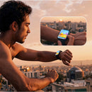 Doormoon Apple Watch Series 12 42mm Protective Glass Case Clear